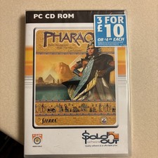 Pharaoh (Sold Out Range) - PC CD ROM (Sierra/Impressions Games, 1999) NEW/SEALED