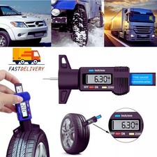 Digital Tyre Tread Depth Measuring Gauge Tool - Car Van Truck Motorbike Scooter
