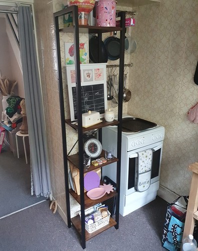 Tall industrial bookcase - tall,