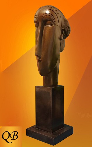 Art deco tete - deco, femme