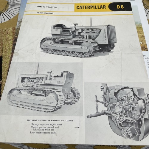 Caterpillar diesel tractor - caterpillar, d6