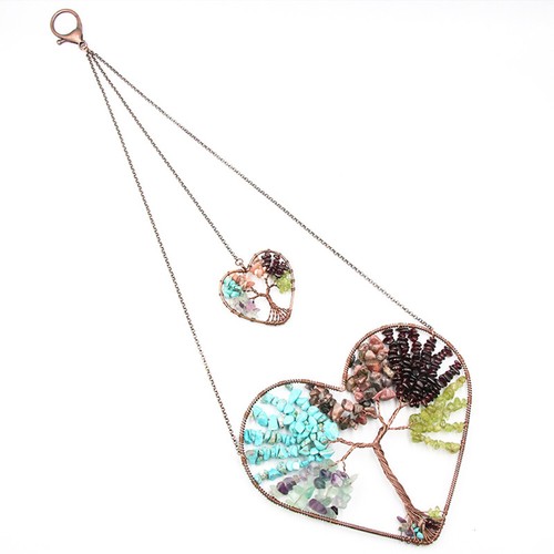 Double heart chakra tree - heart,