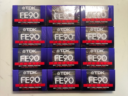 X12 tdk fe90 ferric cassette - x12,
