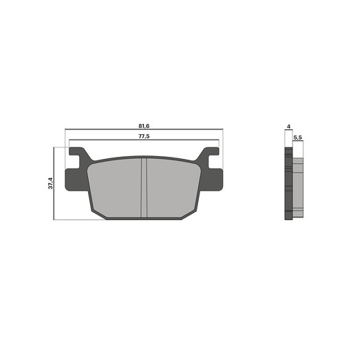 Malossi brake pads - malossi, for
