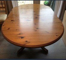 Ducal pine round drop leaf - pine,