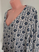 Julipa Tunic Top Size 30 Blue