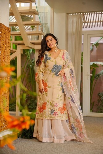 Punjabi sharara plazzo salwar - sharara,