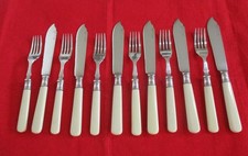 Cased Set Of Vintage Silver