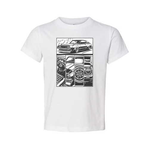 Datsun 240z comic style - style, car