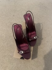 Zara High heeled patent effect