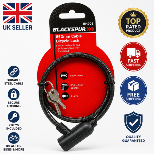Blackspur bicycle cable - blackspur,