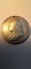 Queen victorias jubilee medal - queen,