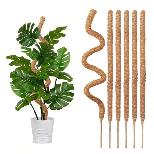 Bendable moss pole for - 1/2,