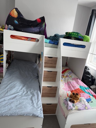 Children triple bunk - triple, bed