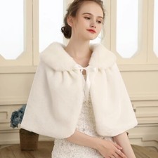 Lady Bridal Shrug Bolero Faux