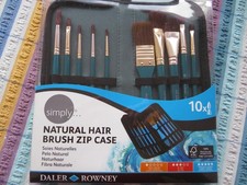 Natural hair brush Rowney zip