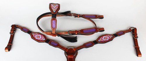 Horse bridle western - bridle, leather