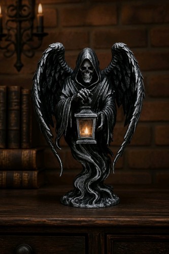Gothic reaper figurine - reaper,