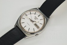 Seiko 5 Automatic Ref 7009-3140 Gents Wristwatch VGC Quickset Press Day Date