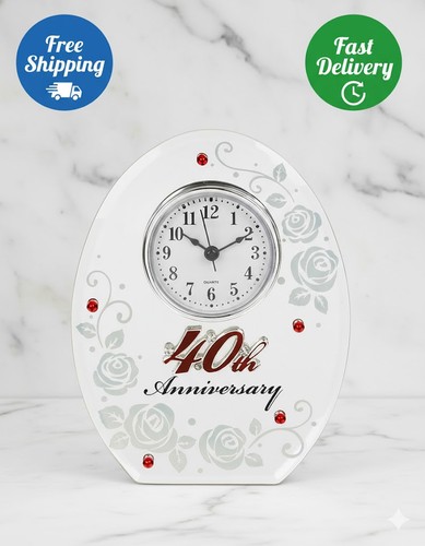 40th ruby wedding anniversary - ruby,