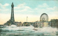 Blackpool Vintage Postcard