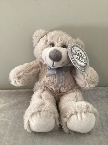 Grey teddy bear - teddy,