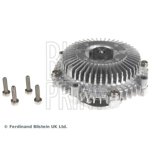 Blue print radiator fan - blue,