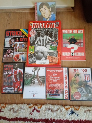 Stoke city bundle 4 dvds - stoke, fc