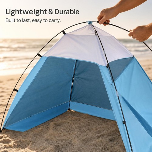 Portable canopy sun shelter - portable,