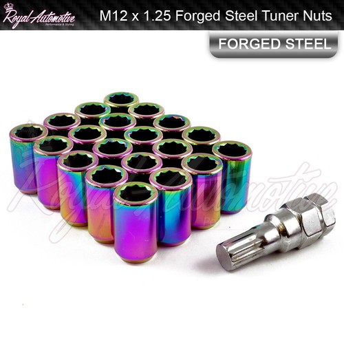 20x tuner wheel nuts petrol - 20x,