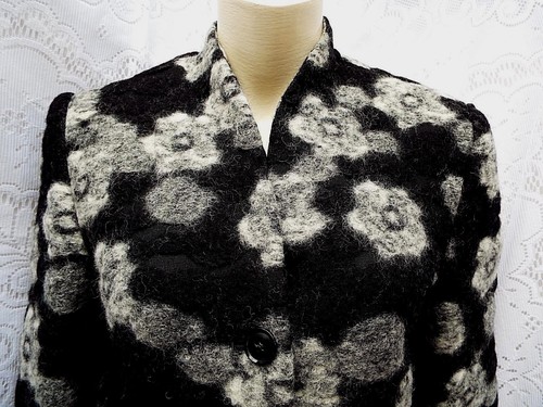 Beautiful boiled wool fitted - wool,