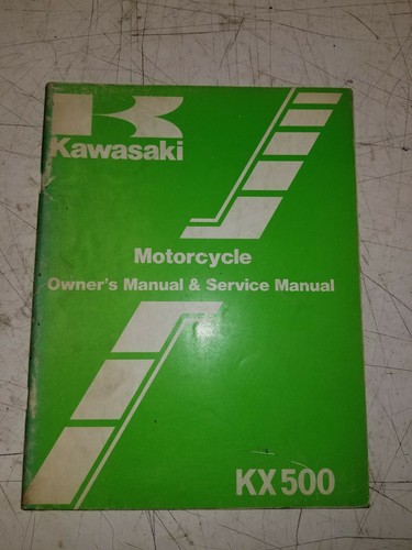Kawasaki kx500 factory - kawasaki, kx500-b1