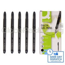 12 x QUALITY BLACK ROLLERGEL