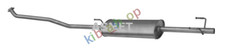 EXHAUST SYSTEM FRONT SILENCER FITS MERCEDES SPRINTER 2-T B901 B902 SPRINTER.