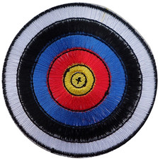 Archery Target Embroidered