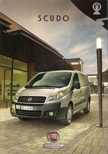 Fiat Scudo 2007-08 UK Market Sales Brochure Van Platform Cab Combi Panorama
