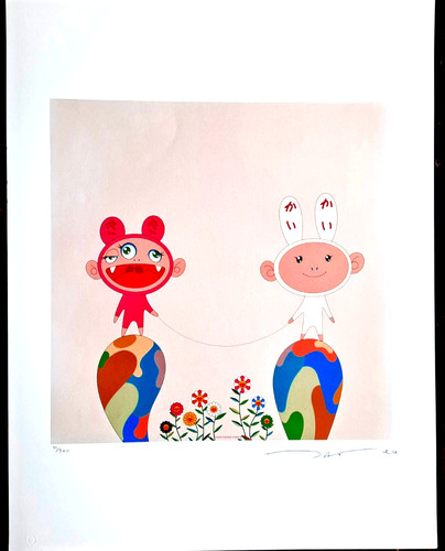 Takashi murakami red rope - takashi, "red