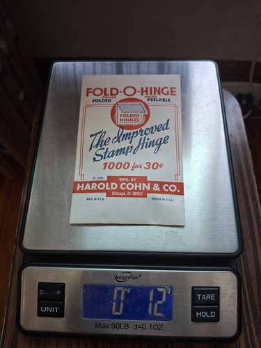 Harold cohn fold hinge - fold-o-hinge,