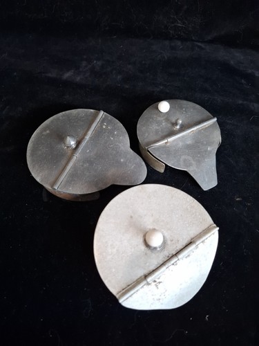 Old vintage pewter and - pewter,