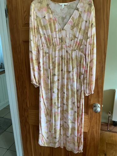 Floral maternity mama maxi - h&m,