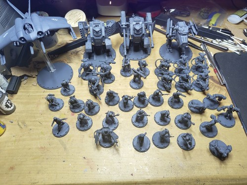 Dust tactics miniatures job - tactics,