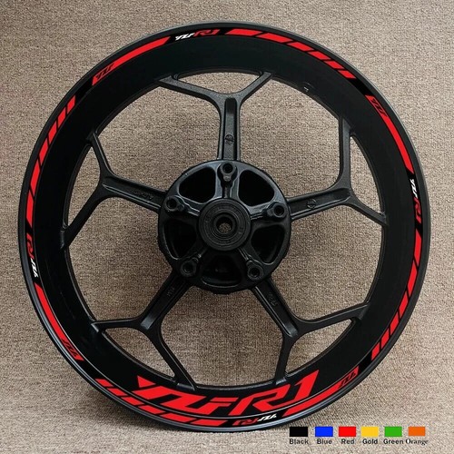 Wheel hub rim - rim, decal