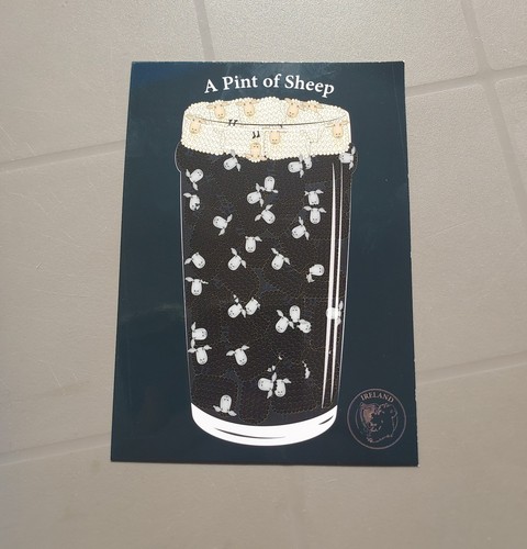 Ireland postcard guinness - ireland,