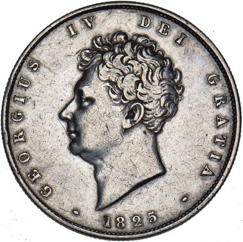 1825 halfcrown george - -,