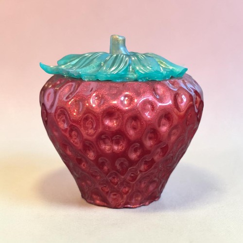 Strawberry pot handcrafted - strawberry,
