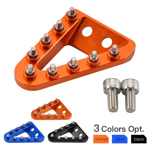 Wide brake pedal lever - lever, tip