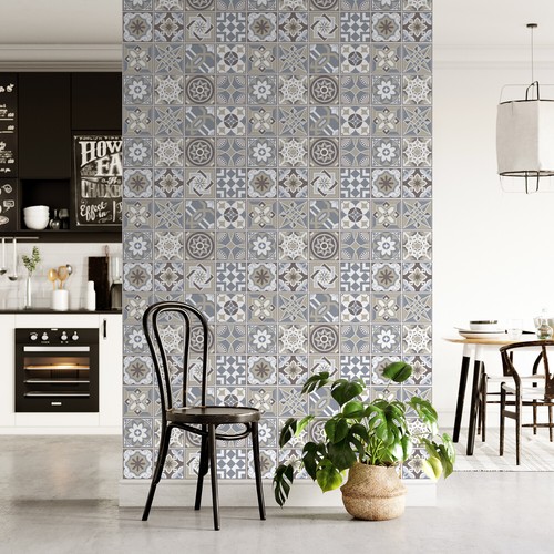 Mosaic tile sticker - tile, kitchen