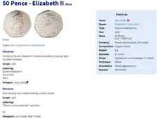 Isle Of Man coin 50p 2021