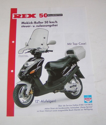Brochure rex silverstar - brochure,