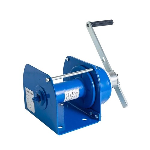 Hand operated winch with - hand-operated,